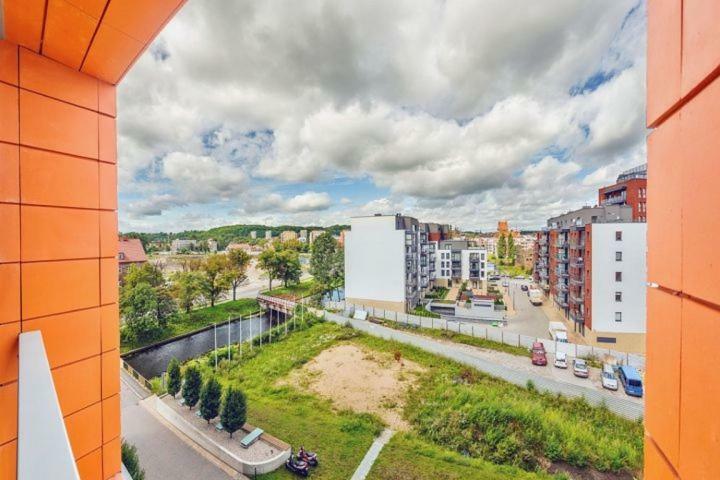 Unique Motlawa Riverbank Apartment Danzig Exterior foto